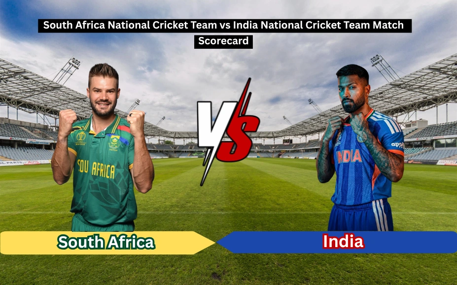 South Africa National Cricket Team vs India National Cricket Team Match Scorecard
