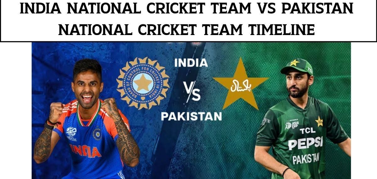 India National Cricket Team vs Pakistan National Cricket Team Timeline