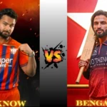 Lucknow Super Giants Vs Royal Challengers Bengaluru Timeline
