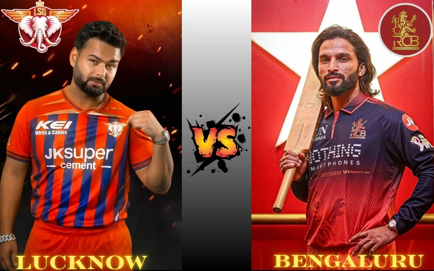 Lucknow Super Giants Vs Royal Challengers Bengaluru Timeline