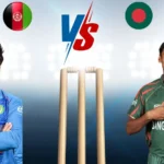 Afghanistan National Cricket Team vs Bangladesh National Cricket Team Match Scorecard
