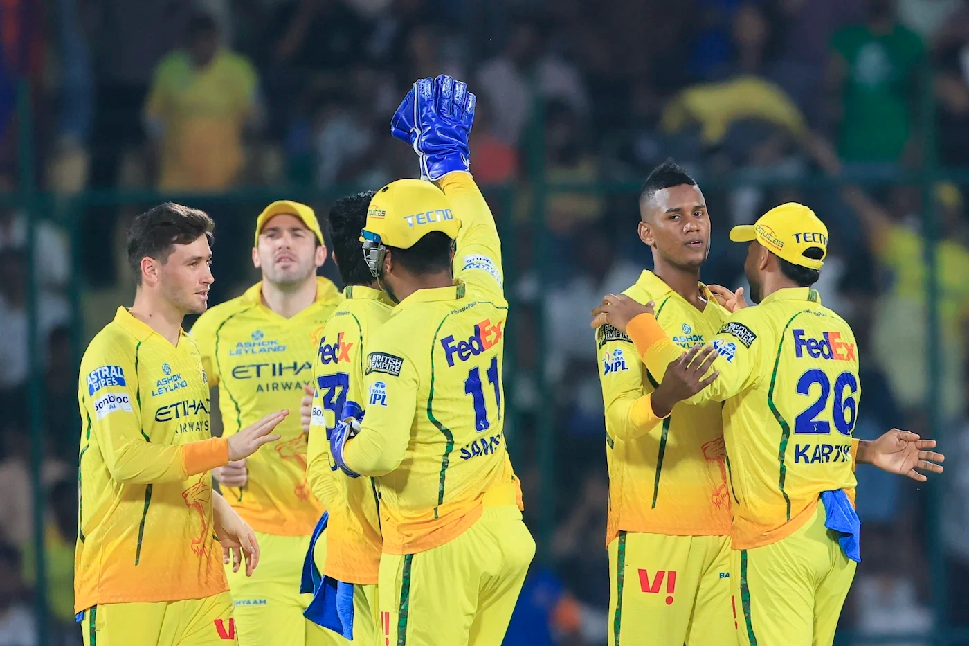 Delhi Capitals vs Chennai Super Kings Standings, 