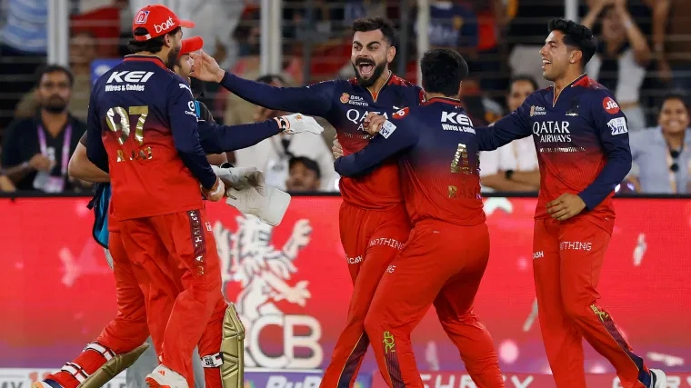 Royal Challengers Bangalore vs Gujarat Titans Match Scorecard