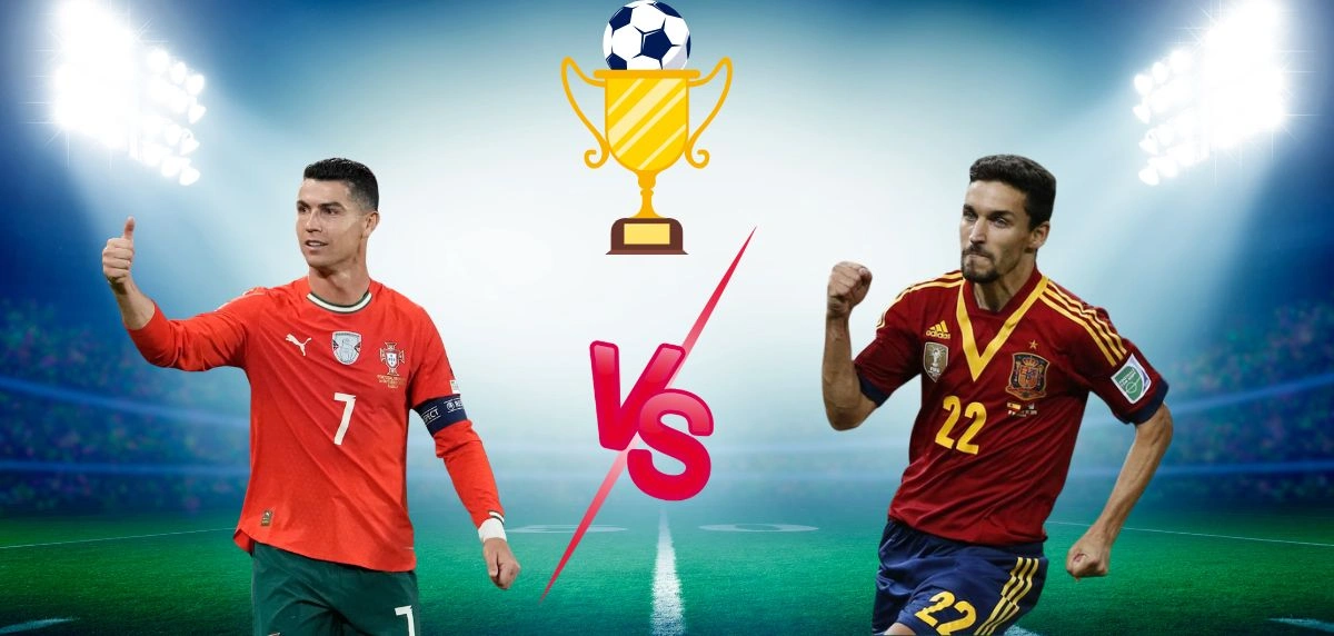 Portugal National Football Team vs Spain National Football Team Lineups