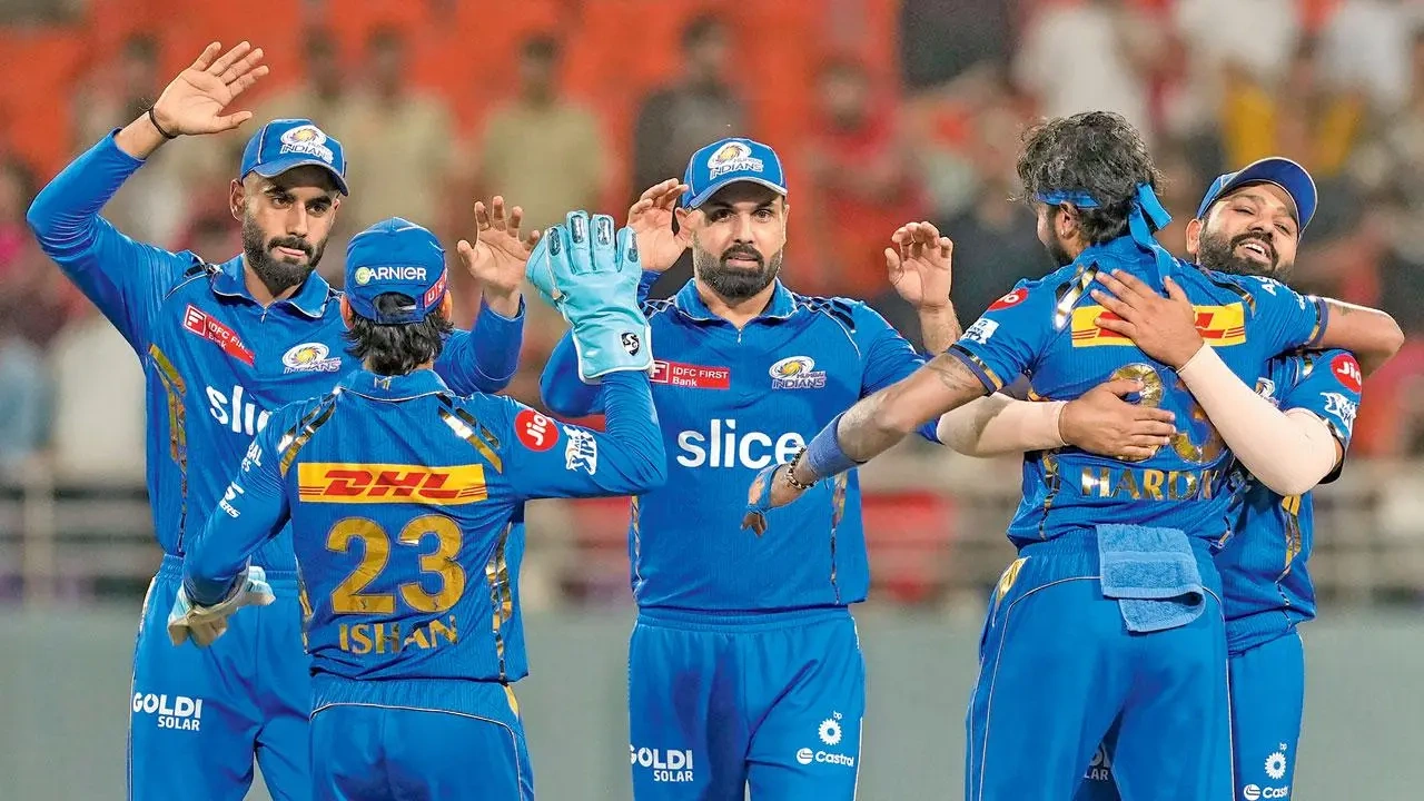 Mumbai Indians vs Rajasthan Royals Timeline
